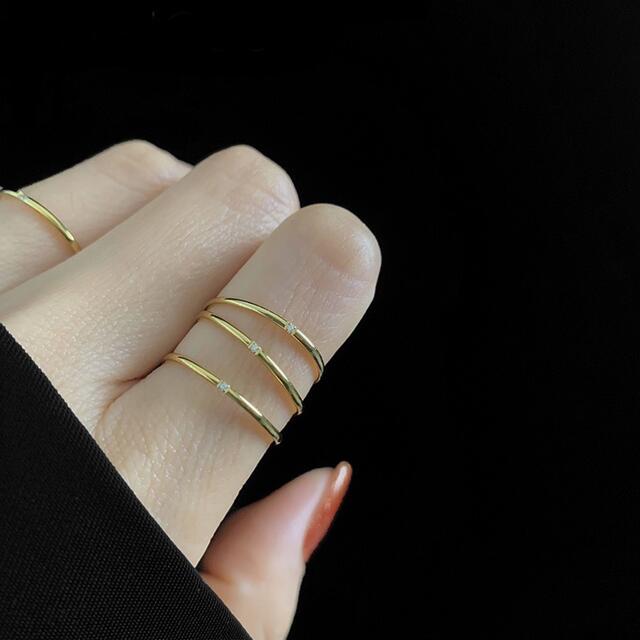 1mm ワンストーン ピンキーリング ゴールド ステンレス 金属アレルギー対応の通販 by rafa 's shop|ラクマ 1mm ワンストーン ピンキーリング ゴールド ステンレス 金属アレルギー対応の通販 by rafa 's shop|ラクマ