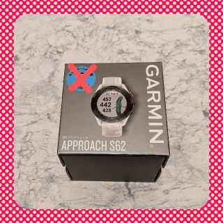 ガーミン(GARMIN)の新品　GARMIN ガーミン Approach S62 ホワイト 　複数OK(腕時計(デジタル))