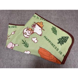 スヌーピー(SNOOPY)の【新品・未使用】SNOOPY フリースブランケット(おくるみ/ブランケット)