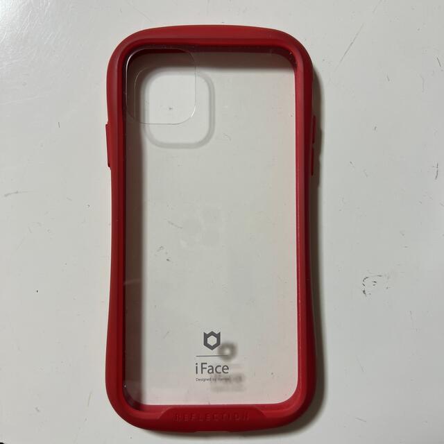 iFace iPhone11用 赤  3ヶ月使用 スマホ/家電/カメラのスマホアクセサリー(iPhoneケース)の商品写真