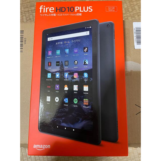 Fire HD 10 PLUSと専用ケース（キーボードつき） スマホ/家電/カメラのPC/タブレット(タブレット)の商品写真