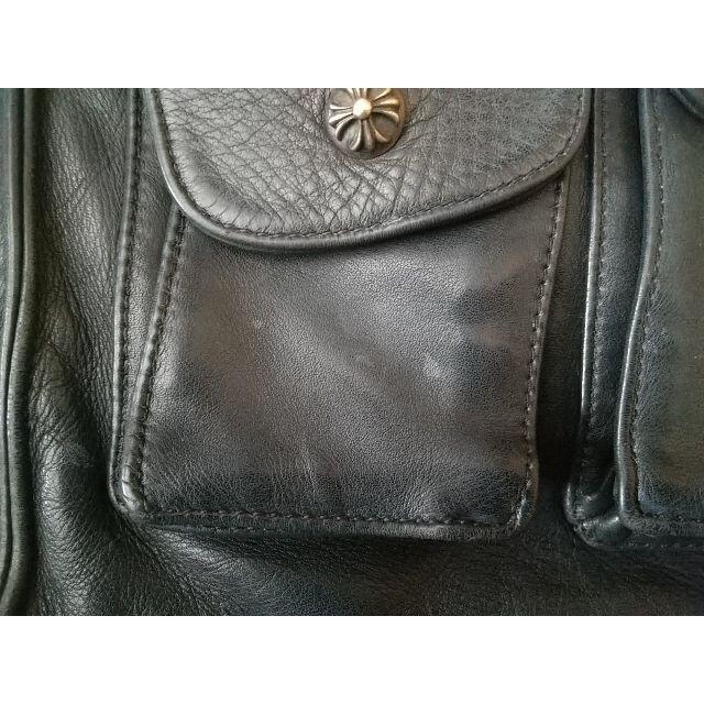 Chrome Hearts(クロムハーツ)のクロムハーツ　Fスリンガー レザーショルダーバッグ メンズのバッグ(ショルダーバッグ)の商品写真