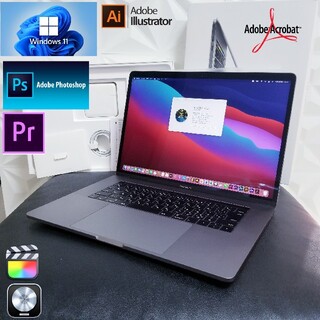 Apple - MacBook Pro 15インチ macOS/Windows11 adobe付