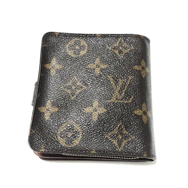 LOUIS VUITTON - ルイヴィトン 二つ折り財布 モノグラム コンパクト ...