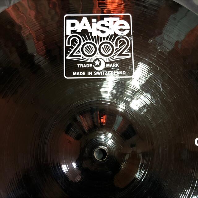Paiste 2002 crash 17” black 【最終値下】 楽器のドラム(シンバル)の商品写真