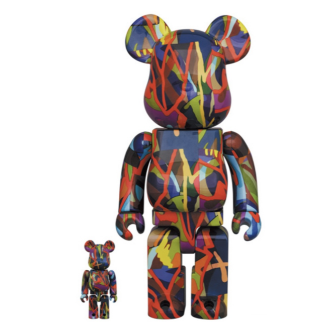 BE@RBRICK KAWS TENSION 100% & 400%100%