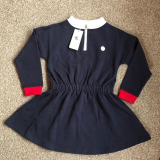 プチバトー(PETIT BATEAU)のプチバトー スウェットワンピース 6A(ワンピース)