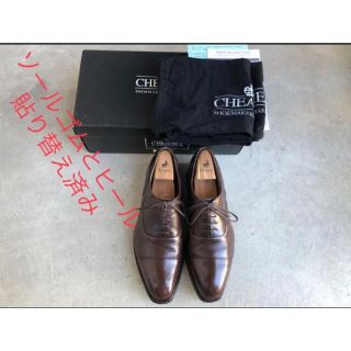 チーニー(CHEANEY)のCHEANEY チーニー　ドレスシューズ　ブラウン　茶　3888ラスト(ドレス/ビジネス)