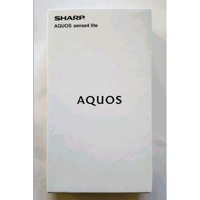 AQUOS(アクオス)の新品商品 AQUOSsence4lite  シルバーorブラック スマホ/家電/カメラのスマートフォン/携帯電話(スマートフォン本体)の商品写真