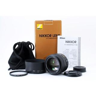 ニコン(Nikon)の■ほぼ新品■ Nikon NIKKOR AF-S 85mm F1.8G(レンズ(単焦点))