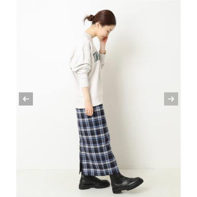 IENA(イエナ)のIENA チェックタイトスカート 新品 レディースのスカート(ロングスカート)の商品写真