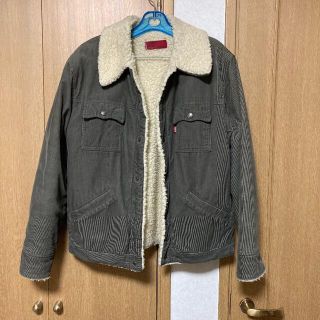 リーバイス(Levi's)のLevi's ボアブルゾン レッドタブ Mサイズ(ブルゾン)