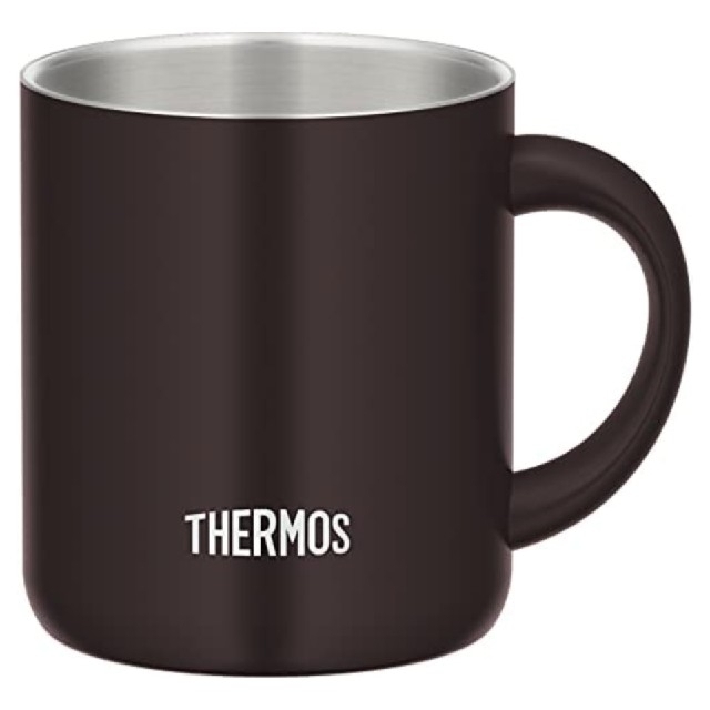 THERMOS(サーモス)のサーモス 真空断熱マグカップ 280ml ダークブラウン インテリア/住まい/日用品のキッチン/食器(弁当用品)の商品写真