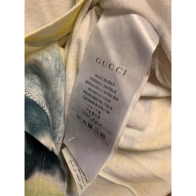 Gucci(グッチ)の正規 GUCCI グッチ タイダイ ロゴ Tシャツ メンズのトップス(Tシャツ/カットソー(半袖/袖なし))の商品写真