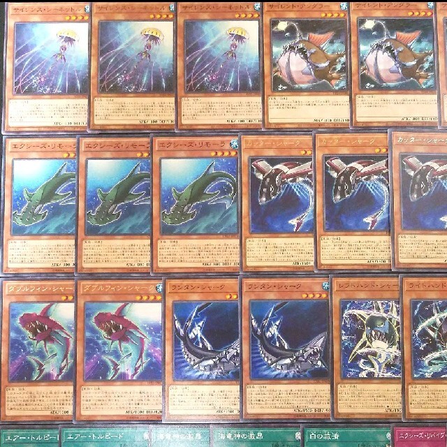 新作続 遊戯王 クラゲシャークデッキ 40枚 EX15枚‼ kead.al
