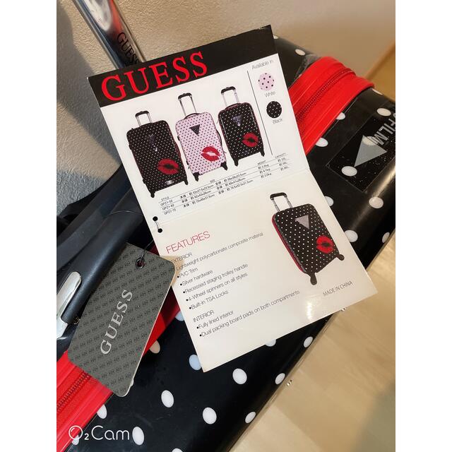 GUESS(ゲス)の【人気】GUESS スーツケース　キャリー56L レディースのバッグ(スーツケース/キャリーバッグ)の商品写真