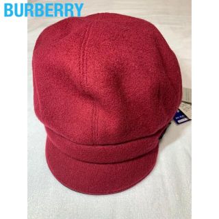 バーバリーブルーレーベル(BURBERRY BLUE LABEL)の新品バーバリーロンドンブルーラベルレザーゴルドメタルベルトレディースキャスケット(キャスケット)