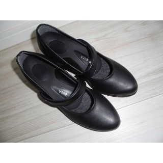 リゲッタ(Re:getA)の極美品リゲッタRe:getAストラップシューズMパンプス黒ブラック(ハイヒール/パンプス)