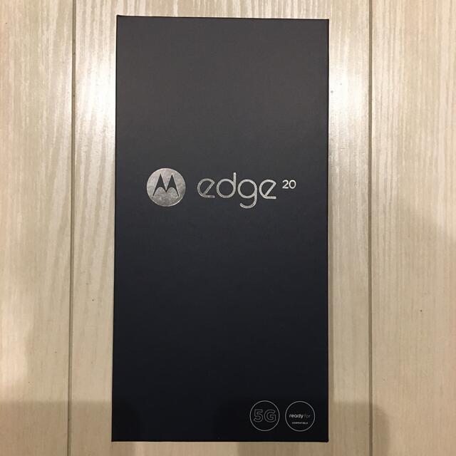 限定品人気 Motorola フロストオニキス simフリーの通販 by ブリッチ's shop|モトローラならラクマ - Motorola edge20 新品新作登場
