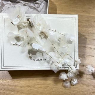 ヴェラウォン(Vera Wang)の【値下げ】orgablanca（オルガブランカ）SOWA earring(イヤリング)