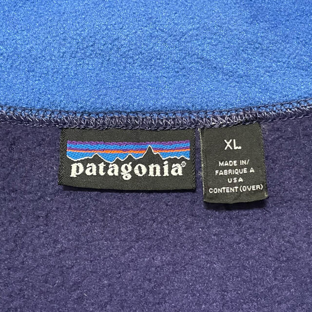 patagonia(パタゴニア)の【激レア】企業物! 90s patagonia ハーフジップフリース　USA製 メンズのジャケット/アウター(ブルゾン)の商品写真