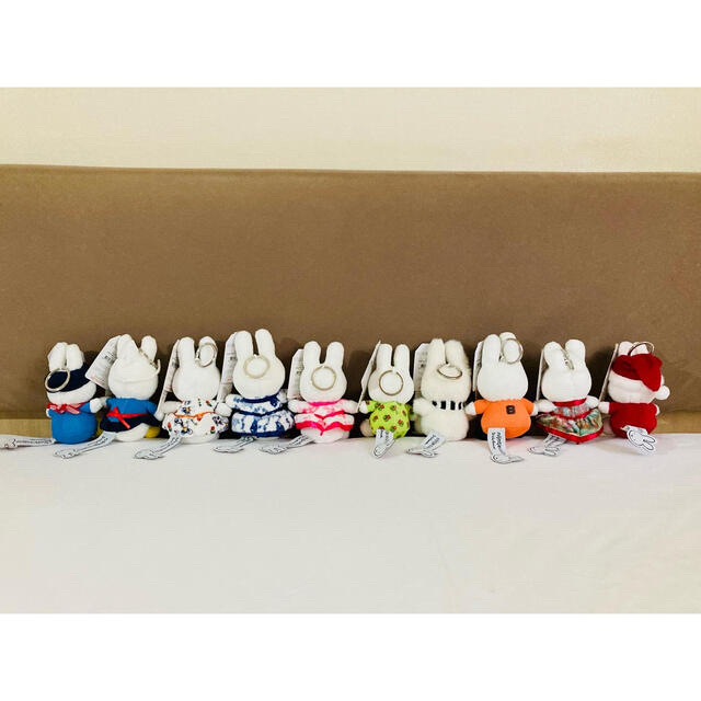 miffy(ミッフィー)の【ミッフィー】全10種セット★オランダ限定ボントントイズぬいぐるみキーリング レディースのファッション小物(キーホルダー)の商品写真