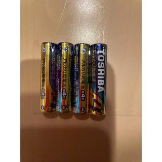 東芝 - 【送料無料】単4電池　アルカリ乾電池　4本（2本×2パック）301円送料込み