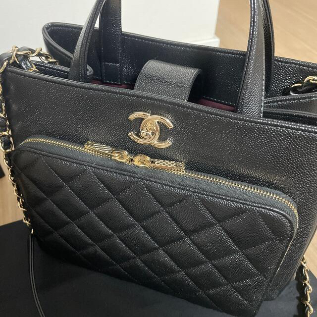 CHANEL(シャネル)の【お値下げ】シャネル　ビジネスアフィニティ　トートバッグ レディースのバッグ(トートバッグ)の商品写真