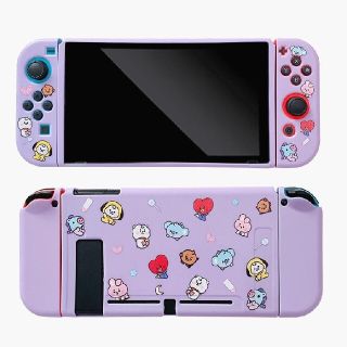 ニンテンドースイッチ(Nintendo Switch)のBT21 ニンテンドースイッチ 保護 カバー ケース(その他)