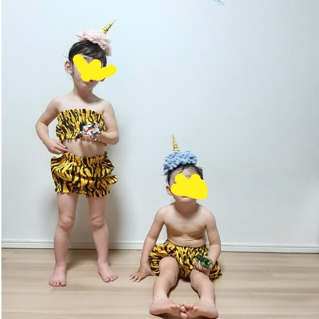 50cm タイガー＆ゼブラ柄生地  虎柄   エンタメ/ホビーのエンタメ その他(その他)の商品写真