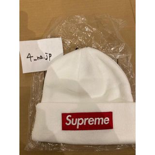 シュプリーム(Supreme)のSupreme New Era®️ Box Logo Beanie-White-(ニット帽/ビーニー)