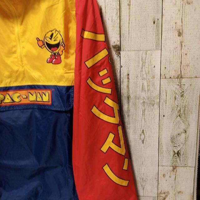 80s耀司さん専用 パックマン PAC-MAN ナイロンパーカー L メンズのトップス(パーカー)の商品写真