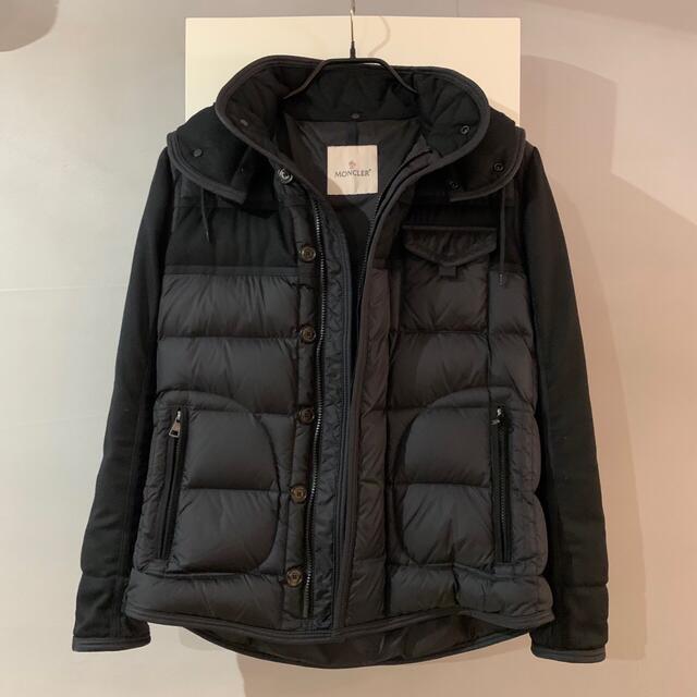 MONCLER - 正規品 美品 モンクレール ライアン 1 ブラック ダウン