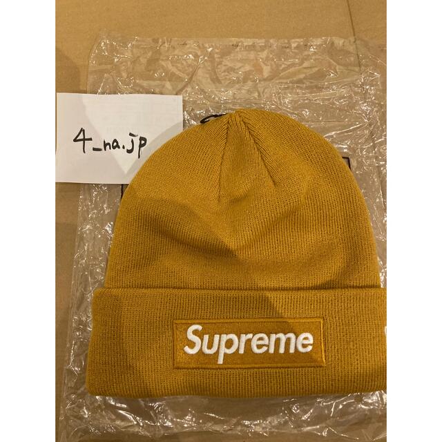 Supreme(シュプリーム)のSupreme New Era®️BoxLogo Beanie-mustard- メンズの帽子(ニット帽/ビーニー)の商品写真