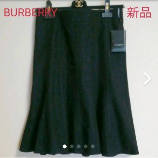 バーバリー(BURBERRY)の【新品未使用タグ付き】BURBERRY 12枚はぎ フレアースカート(ひざ丈スカート)