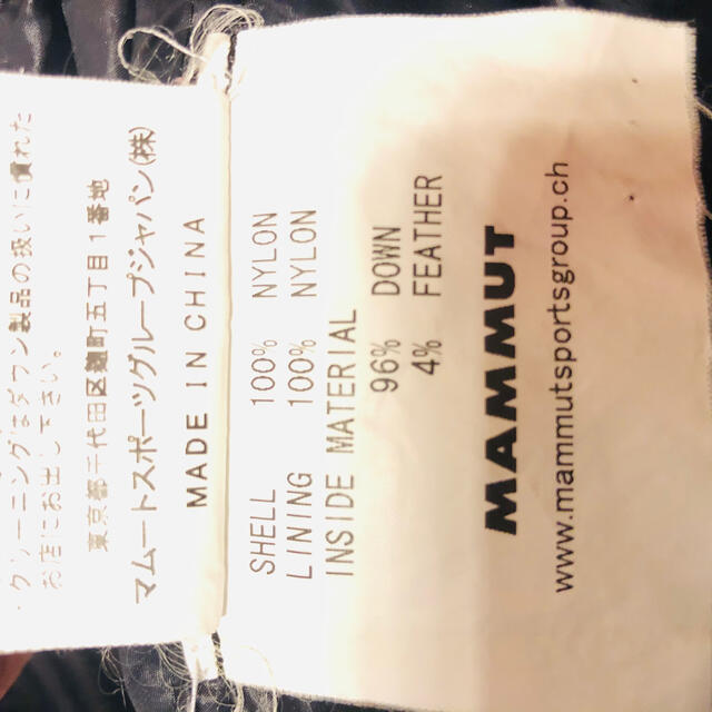Mammut(マムート)のMAMMUT フライトダウンジャケット750フィルパワー M（日本L） レディースのジャケット/アウター(ダウンジャケット)の商品写真