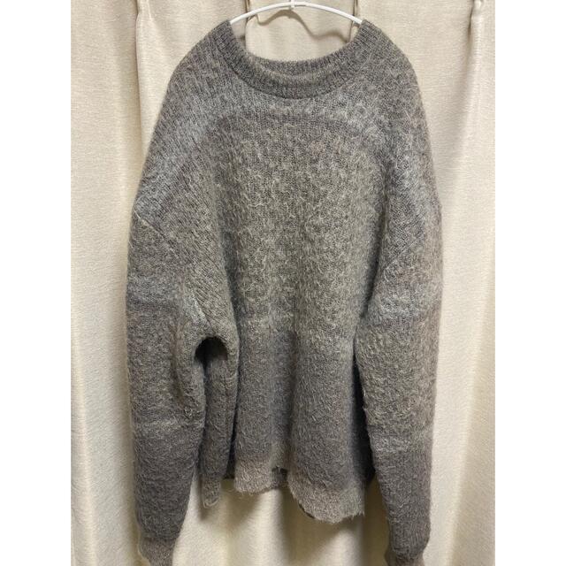 SUNSEA(サンシー)のyoke ROTHKO BORDER CREW NECK メンズのトップス(ニット/セーター)の商品写真