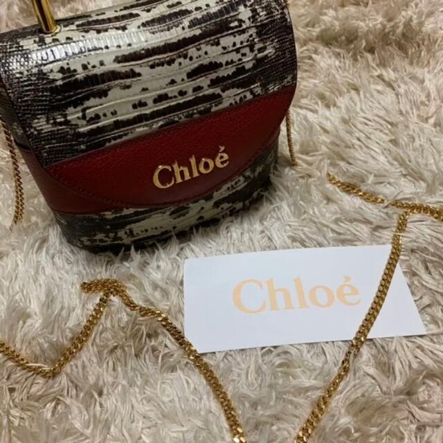 Chloe(クロエ)のChloe 「アビーロック」セピア ブラウン レディースのバッグ(ショルダーバッグ)の商品写真