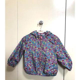 ベビーギャップ(babyGAP)のベビー　キッズ　アウター　上着　ウインドブレーカー　花柄　12-18M(ジャケット/コート)