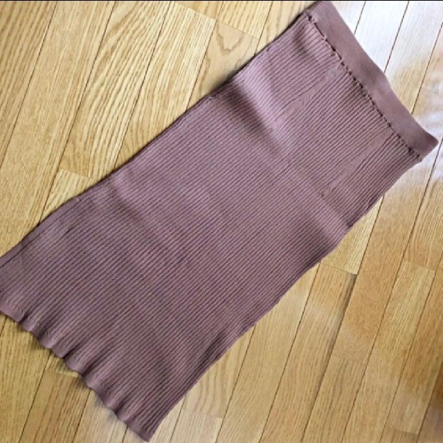 LAUTREAMONT(ロートレアモン)のロートレアモン リブニットスカート レディースのスカート(ひざ丈スカート)の商品写真