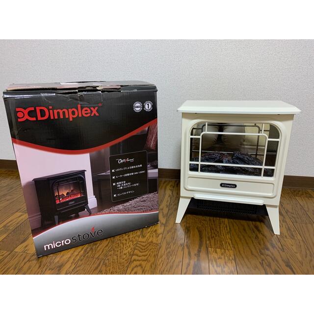  ディンプレックス Dimplex 電気暖炉　ホワイトMCS12WJ スマホ/家電/カメラの冷暖房/空調(電気ヒーター)の商品写真