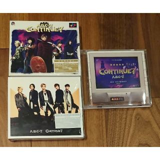 エービーシーズィー(A.B.C-Z)のA.B.C-Z「CONTINUE?」CD☆初回A・B・通常3枚セット(ポップス/ロック(邦楽))