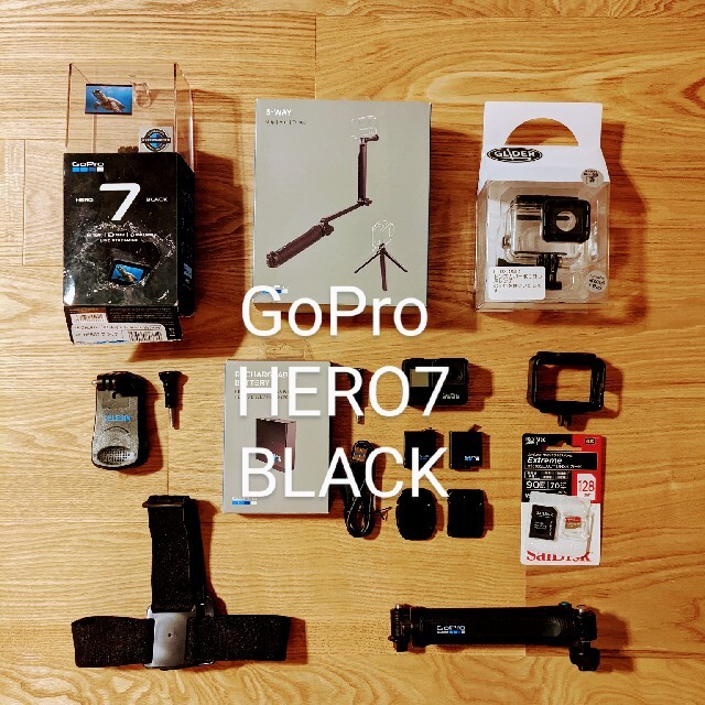 GoPro HERO7BLACKカメラ