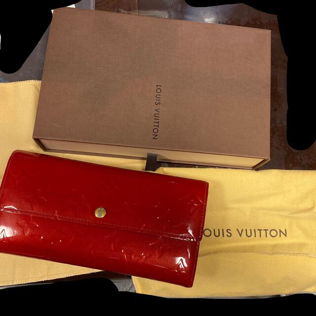 LOUIS VUITTON(ルイヴィトン)のLOUIS VUITTON ルイ ヴィトン 長財布 モノグラムヴェルニ エナメル レディースのファッション小物(財布)の商品写真