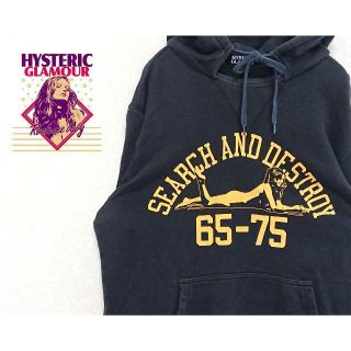 2枚で送料無料 HYSTERIC GLAMOUR SEARCH AND DESTROY パーカー