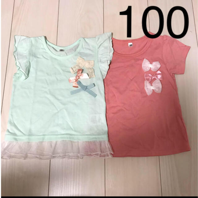 babyGAP(ベビーギャップ)の新品・未使用品のみ　100サイズトップスまとめ キッズ/ベビー/マタニティのキッズ服女の子用(90cm~)(Tシャツ/カットソー)の商品写真