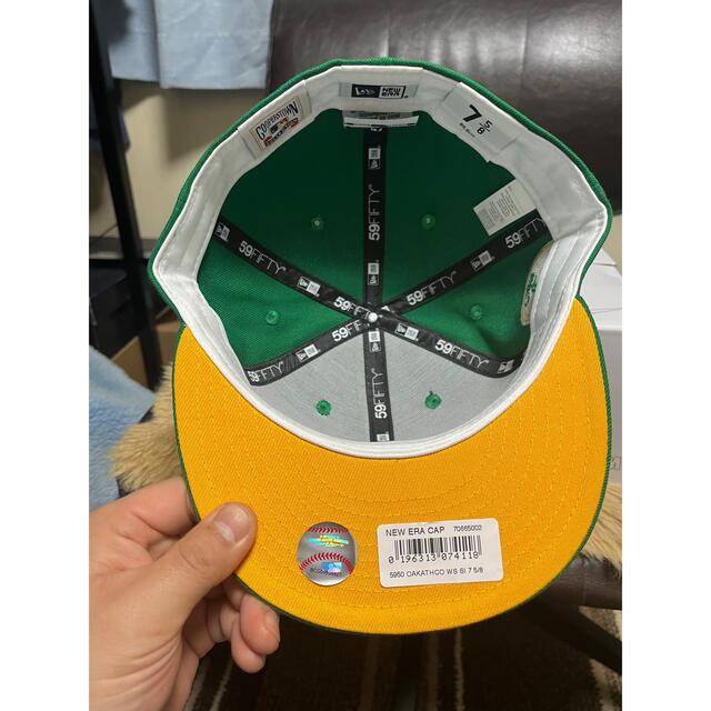 NEW ERA(ニューエラー)のnew era oakland athletics 1972 ws patch メンズの帽子(キャップ)の商品写真