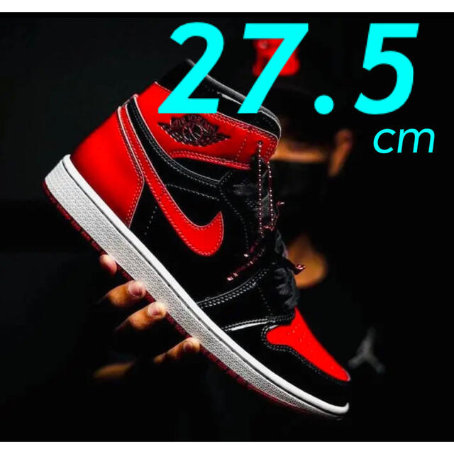 NIKE Air Jordan 1 High OG "Patent Bred"