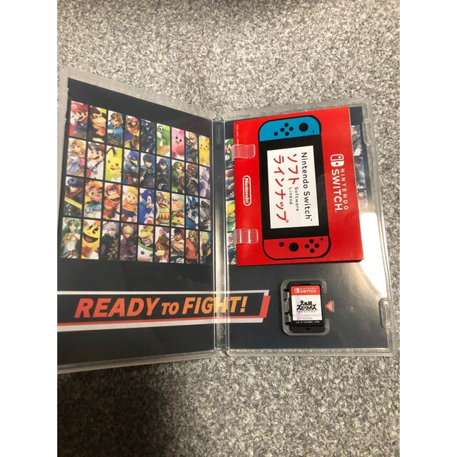 Nintendo Switch(ニンテンドースイッチ)の大乱闘スマッシュブラザーズ     美品 エンタメ/ホビーのゲームソフト/ゲーム機本体(家庭用ゲームソフト)の商品写真