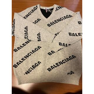 Balenciaga - バレンシアガ セーター Vネックの人気のグレー！